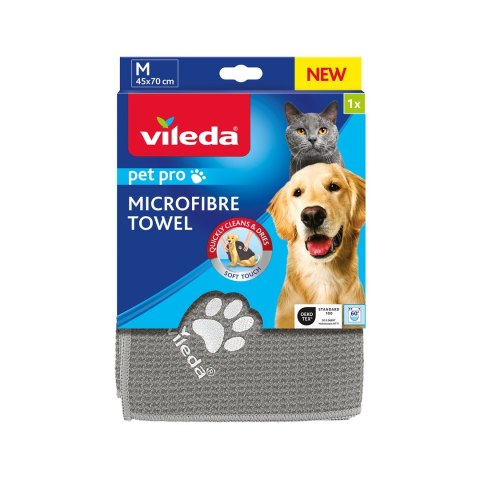 Ręcznik z mikrofibry dla zwierząt Vileda PET PRO M VILEDA Ręcznik z mikrofibry dla zwierząt Vileda PET PRO M VILEDA