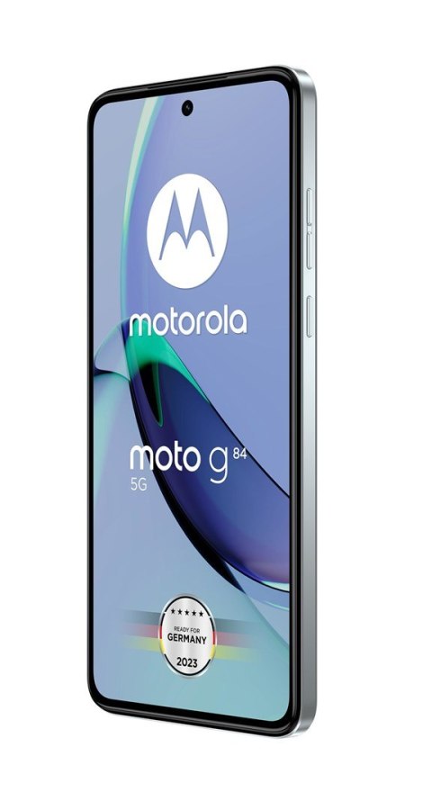 Smartfon Motorola Moto G84 12/256GB 6,55" P-OLED 1080x2400 5000mAh Dual SIM 5G Marshmallow Blue Motorola Smartfon Motorola Moto G84 12/256GB 6,55" P-OLED 1080x2400 5000mAh Dual SIM 5G Marshmallow Blue Motorola