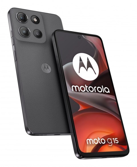 Smartfon Motorola Moto G15 8/128GB Gravity Grey Motorola Smartfon Motorola Moto G15 8/128GB Gravity Grey Motorola
