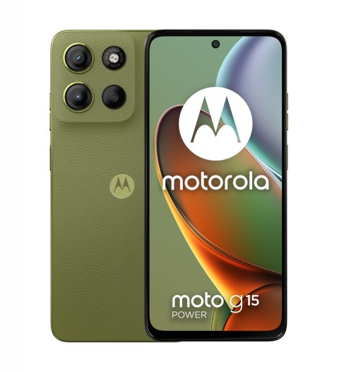 Smartfon Motorola Moto G15 Power 8/256GB Iguana Green Motorola Smartfon Motorola Moto G15 Power 8/256GB Iguana Green Motorola