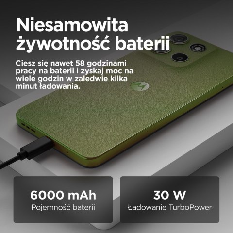 Smartfon Motorola Moto G15 Power 8/256GB Iguana Green Motorola Smartfon Motorola Moto G15 Power 8/256GB Iguana Green Motorola