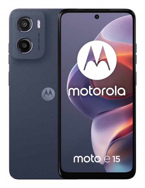 Smartfon Motorola Moto E15 2/64GB Denim Blue Motorola Smartfon Motorola Moto E15 2/64GB Denim Blue Motorola