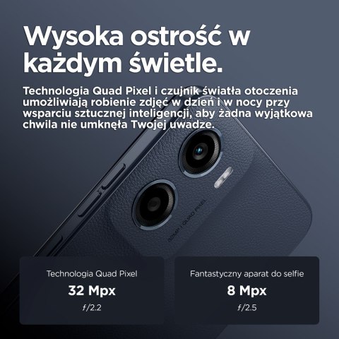 Smartfon Motorola Moto E15 2/64GB Denim Blue Motorola Smartfon Motorola Moto E15 2/64GB Denim Blue Motorola
