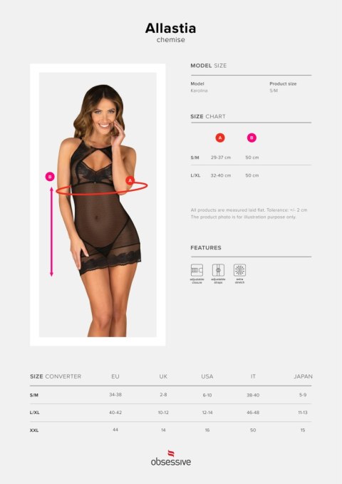 KOSZULKA ALLASTIA CHEMISE KOSZULKA ALLASTIA CHEMISE
