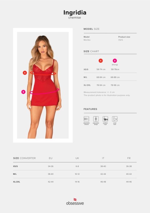KOSZULKA INGRIDIA CHEMISE KOSZULKA INGRIDIA CHEMISE