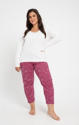 PIŻAMA PRĄZEK ESTELLA 3005 3/4 R R.2XL-3XL