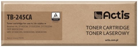 Actis TB-245CA Toner (zamiennik Brother TN-245C; Standard; 2200 stron; niebieski) ACTIS