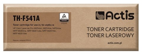 Actis TH-F541A Toner (zamiennik HP 203A HP203A CF541A; Standard; 1300 stron; niebieski) ACTIS Actis TH-F541A Toner (zamiennik HP 203A HP203A CF541A; Standard; 1300 stron; niebieski) ACTIS