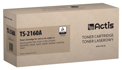 Actis TS-2160A Toner (zamiennik Samsung MLT-D101S; Standard; 1500 stron; czarny) ACTIS Actis TS-2160A Toner (zamiennik Samsung MLT-D101S; Standard; 1500 stron; czarny) ACTIS