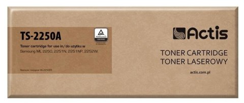 Actis TS-2250A Toner (zamiennik Samsung ML-2250D5; Standard; 5000 stron; czarny) ACTIS Actis TS-2250A Toner (zamiennik Samsung ML-2250D5; Standard; 5000 stron; czarny) ACTIS