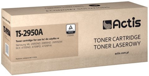 Actis TS-2950A Toner (zamiennik Samsung MLT-D103L; Standard; 2500 stron; czarny) ACTIS Actis TS-2950A Toner (zamiennik Samsung MLT-D103L; Standard; 2500 stron; czarny) ACTIS
