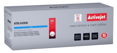 Activejet ATB-243CN Toner (zamiennik Brother TN-243C; Supreme; 1000 stron; niebieski) Activejet