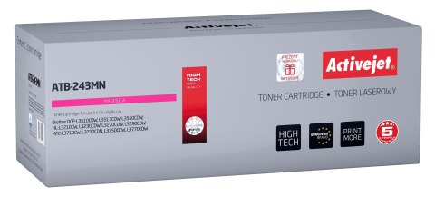 Activejet ATB-243MN Toner (zamiennik Brother TN-243M; Supreme; 1000 stron; czerwony) Activejet