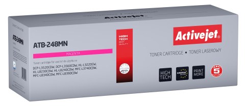 Activejet ATB-248MN Toner (zamiennik Brother TN248M; Supreme; 1000 stron; czerwony) Activejet