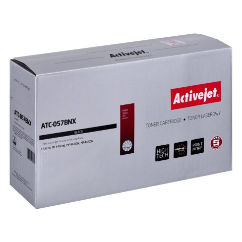 Activejet ATC-057BNX Toner (zamiennik Canon CRG-057HBK; CRG057H; Supreme; 10000 stron; czarny) z CHIP Activejet Activejet ATC-057BNX Toner (zamiennik Canon CRG-057HBK; CRG057H; Supreme; 10000 stron; czarny) z CHIP Activejet