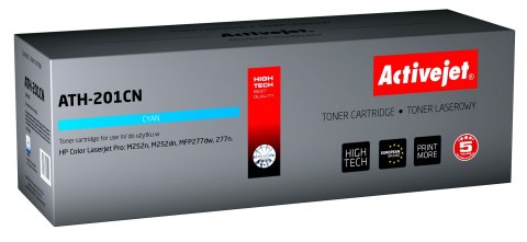 Activejet ATH-201CN Toner (zamiennik HP 201A CF401A; CRG045; Supreme; 1400 stron; niebieski) Activejet Activejet ATH-201CN Toner (zamiennik HP 201A CF401A; CRG045; Supreme; 1400 stron; niebieski) Activejet