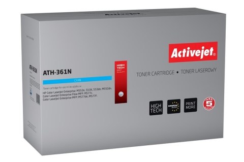 Activejet ATH-361N Toner (zamiennik HP 508A HP508A CF361A; Supreme; 5000 stron; niebieski) Activejet Activejet ATH-361N Toner (zamiennik HP 508A HP508A CF361A; Supreme; 5000 stron; niebieski) Activejet