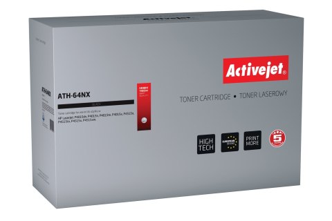 Activejet ATH-64NX Toner (zamiennik HP 64X CC364X; Supreme; 24000 stron; czarny) Activejet Activejet ATH-64NX Toner (zamiennik HP 64X CC364X; Supreme; 24000 stron; czarny) Activejet