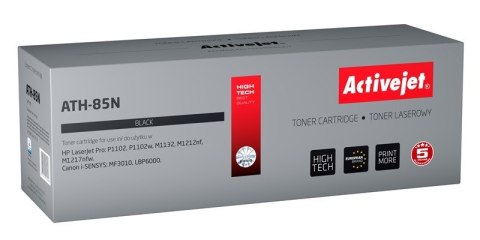 Activejet ATH-85N Toner (zamiennik HP 85A CE285A, Canon CRG-725; Supreme; 2000 stron; czarny) Activejet Activejet ATH-85N Toner (zamiennik HP 85A CE285A, Canon CRG-725; Supreme; 2000 stron; czarny) Activejet