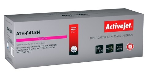 Activejet ATH-F413N Toner (zamiennik HP 410A CF413A; Supreme; 2300 stron; czerwony) Activejet Activejet ATH-F413N Toner (zamiennik HP 410A CF413A; Supreme; 2300 stron; czerwony) Activejet