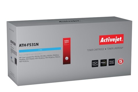 Activejet ATH-F531N Toner (zamiennik HP 205A CF531A; Supreme; 900 stron; niebieski) Activejet Activejet ATH-F531N Toner (zamiennik HP 205A CF531A; Supreme; 900 stron; niebieski) Activejet