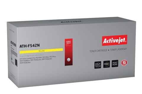 Activejet ATH-F542N Toner (zamiennik HP 203A HP203A CF542A CRG 054 CRG054; Supreme; 1300 stron; żółty) Activejet Activejet ATH-F542N Toner (zamiennik HP 203A HP203A CF542A CRG 054 CRG054; Supreme; 1300 stron; żółty) Activejet