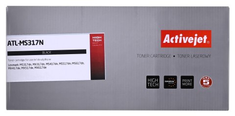 Activejet ATL-MS317N Toner (zamiennik do Lexmark 51B2000, Supreme; 2500 stron; czarny) Activejet Activejet ATL-MS317N Toner (zamiennik do Lexmark 51B2000, Supreme; 2500 stron; czarny) Activejet