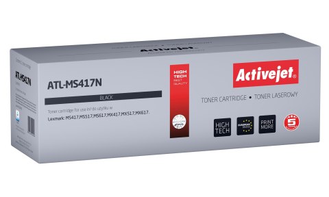 Activejet ATL-MS417N Toner (zamiennik Lexmark 51B2H00; Supreme; 8500 stron; czarny) Activejet Activejet ATL-MS417N Toner (zamiennik Lexmark 51B2H00; Supreme; 8500 stron; czarny) Activejet