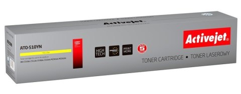 Activejet ATO-510YN Toner (zamiennik OKI 44469722; Supreme; 5000 stron; żółty) Activejet Activejet ATO-510YN Toner (zamiennik OKI 44469722; Supreme; 5000 stron; żółty) Activejet