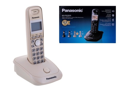 Telefon bezprzewodowy Panadonic KX-TG 2511PDJ Beżowy Panasonic