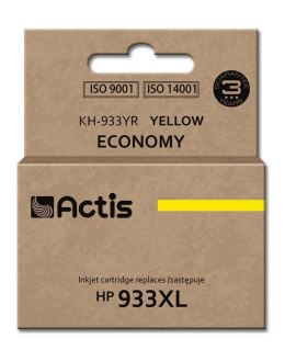 Actis KH-933YR Tusz (zamiennik HP 933XL CN056AE; Standard; 13 ml; żółty) ACTIS