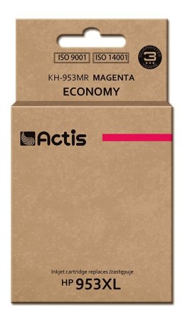 Actis KH-953MR Tusz (zamiennik HP 953XL F6U17AE; Standard; 25ml; czerwony) - Nowy Chip ACTIS