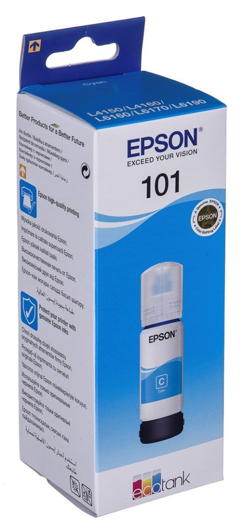 EPSON Tusz 101 Cyan T03V24A=C13T03V24A Epson EPSON Tusz 101 Cyan T03V24A=C13T03V24A Epson