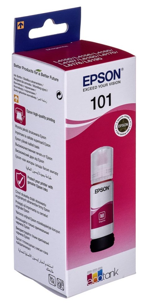 EPSON Tusz 101 Magenta T03V34A=C13T03V34A Epson EPSON Tusz 101 Magenta T03V34A=C13T03V34A Epson