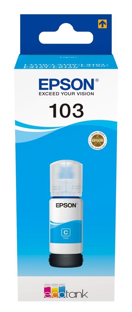 Tusz Epson C13T00S24A (oryginał 103; 65 ml; niebieski) Epson Tusz Epson C13T00S24A (oryginał 103; 65 ml; niebieski) Epson