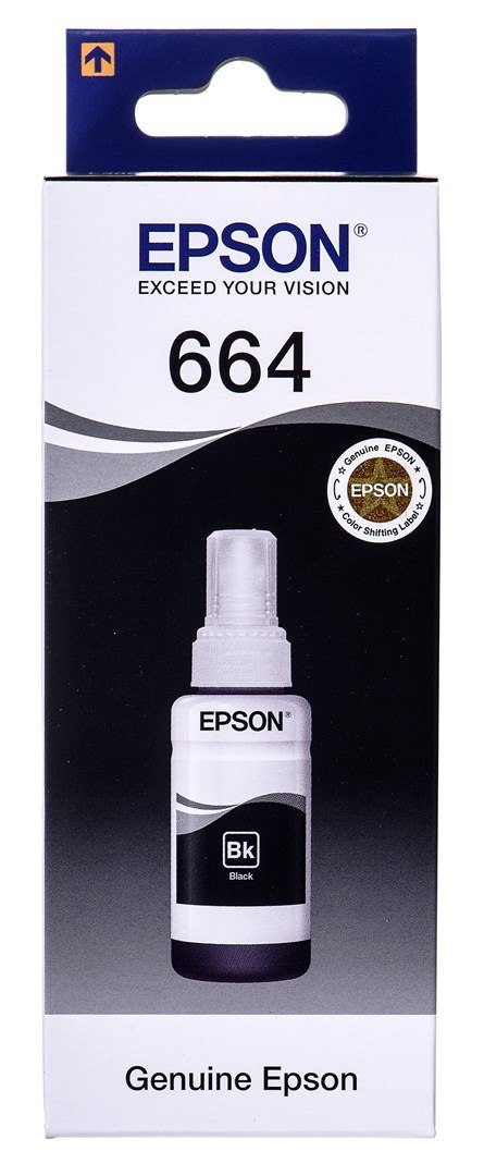 Tusz Epson C13T66414A (oryginał ; 70 ml; czarny) Epson Tusz Epson C13T66414A (oryginał ; 70 ml; czarny) Epson