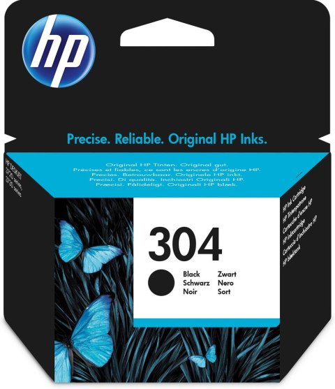 Tusz HP czarny HP 304, HP304=N9K06AE, 120 str. Hewlett-Packard Tusz HP czarny HP 304, HP304=N9K06AE, 120 str. Hewlett-Packard