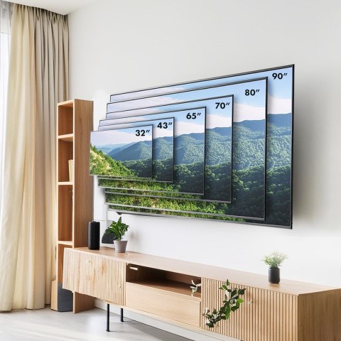 MACLEAN UCHWYT DO TV MAX VESA 600X400, 32-90", 80KG, REG. ODCHYLENIA +15°~-15° MC-421 Maclean MACLEAN UCHWYT DO TV MAX VESA 600X400, 32-90", 80KG, REG. ODCHYLENIA +15°~-15° MC-421 Maclean