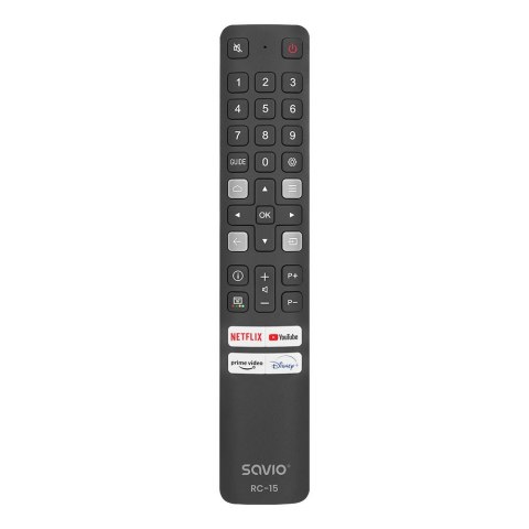 SAVIO PILOT UNIWERSALNY DO TV /ZAMIENNIK DO TV TCL - SMART TV RC-15 SAVIO