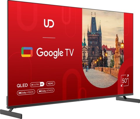 Telewizor 50" UD 50QGU7210S 4K UltraHD, Q-LED, DVB-T/T2/C UD Telewizor 50" UD 50QGU7210S 4K UltraHD, Q-LED, DVB-T/T2/C UD