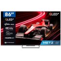 Telewizor 86" METZ QLED 86MQE8000Z 144Hz 4K Ultra HD Google TV HDR HLG Dolby VISION-ATMOS HDMI 2.1 Metz
