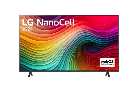 Telewizor LG NanoCell 43NANO81T3A NanoCell 43'' 4K Ultra HD WebOS 24 Dolby Digital Plus DVB-T2 Ashed Blue LG