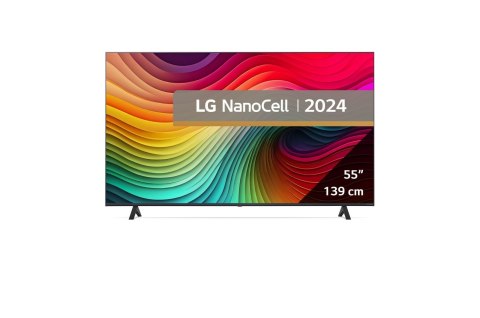 Telewizor LG NanoCell 55NANO81T3A 55'' 4K Ultra HD WebOS 24 Dolby Digital Plus DVB-T2 Czarny LG Telewizor LG NanoCell 55NANO81T3A 55'' 4K Ultra HD WebOS 24 Dolby Digital Plus DVB-T2 Czarny LG