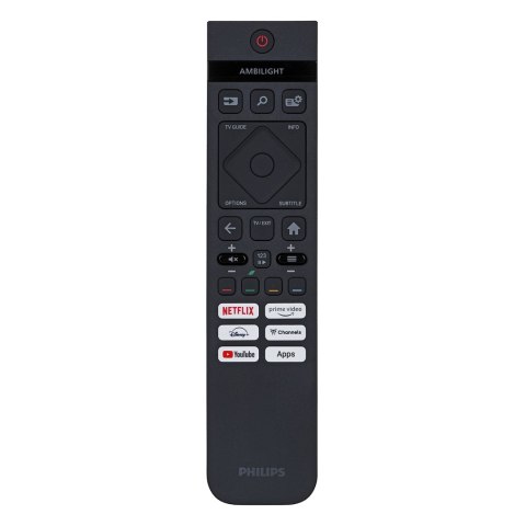 Telewizor Philips 43PUS8209/12 QLED 43'' 4K Ultra HD Titan OS Dolby Atmos Ambilight DVB-T2 Czarny Philips Telewizor Philips 43PUS8209/12 QLED 43'' 4K Ultra HD Titan OS Dolby Atmos Ambilight DVB-T2 Czarny Philips