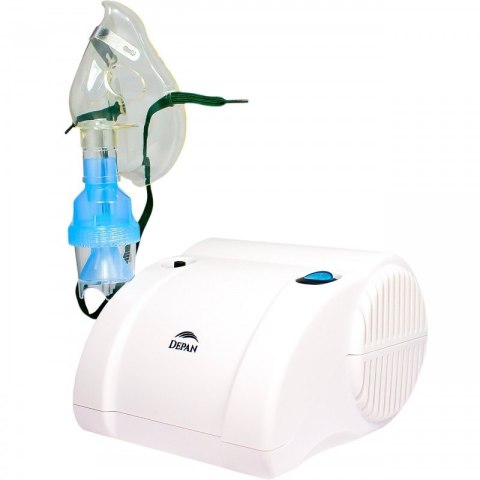Cichy inhalator tłokowy z dwiema maskami HELBO Cichy inhalator tłokowy z dwiema maskami HELBO
