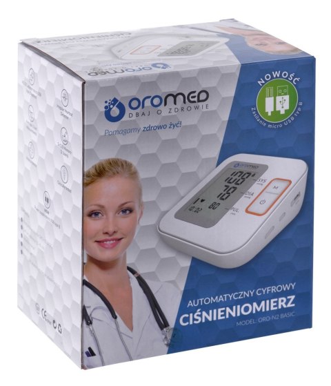 Ciśnieniomierz naramienny OROMED ORO-N2 BASIC Oromed Ciśnieniomierz naramienny OROMED ORO-N2 BASIC Oromed