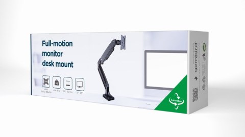 GEMBIRD REGULOWANE BIURKOWE RAMIĘ NA MONITOR 17"-35" DO 10KG GEMBIRD GEMBIRD REGULOWANE BIURKOWE RAMIĘ NA MONITOR 17"-35" DO 10KG GEMBIRD