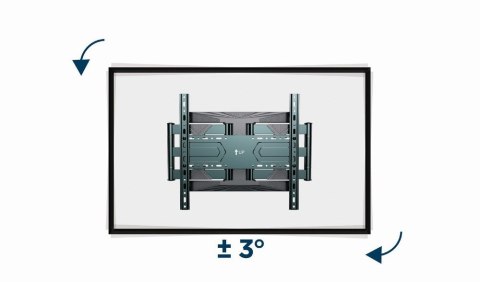 GEMBIRD REGULOWANY UCHWYT ŚCIENNY LCD 40"-80" VESA MAX 600 X 400MM, DO 50KG GEMBIRD REGULOWANY UCHWYT ŚCIENNY LCD 40"-80" VESA MAX 600 X 400MM, DO 50KG