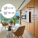 MACLEAN UCHWYT DO TELEWIZORA LUB MONITORA MAX. VESA 100X100, 13-32", 30KG, CZARNY MC-417 Maclean