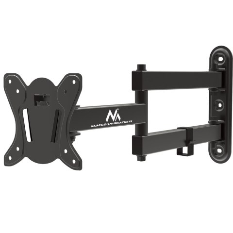 MACLEAN UCHWYT DO TELEWIZORA LUB MONITORA MAX. VESA 100X100, 13-32", 30KG, CZARNY MC-417 Maclean MACLEAN UCHWYT DO TELEWIZORA LUB MONITORA MAX. VESA 100X100, 13-32", 30KG, CZARNY MC-417 Maclean